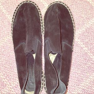 Suede Vince slip ons